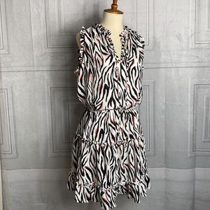 Zebra Print Dress
